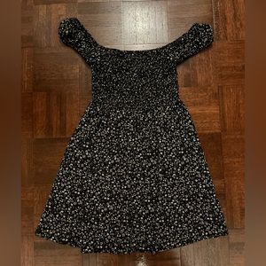 Off Shoulder A-line Dress